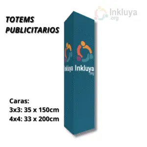 Totems Publicitarios INKLUYA ORG valencia